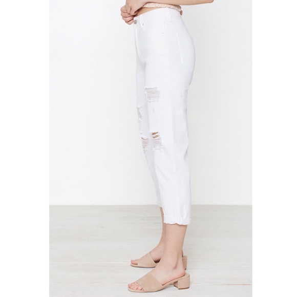 PacSun Clubhouse Mom Distressed High Waisted Jeans - Picture 2 of 4